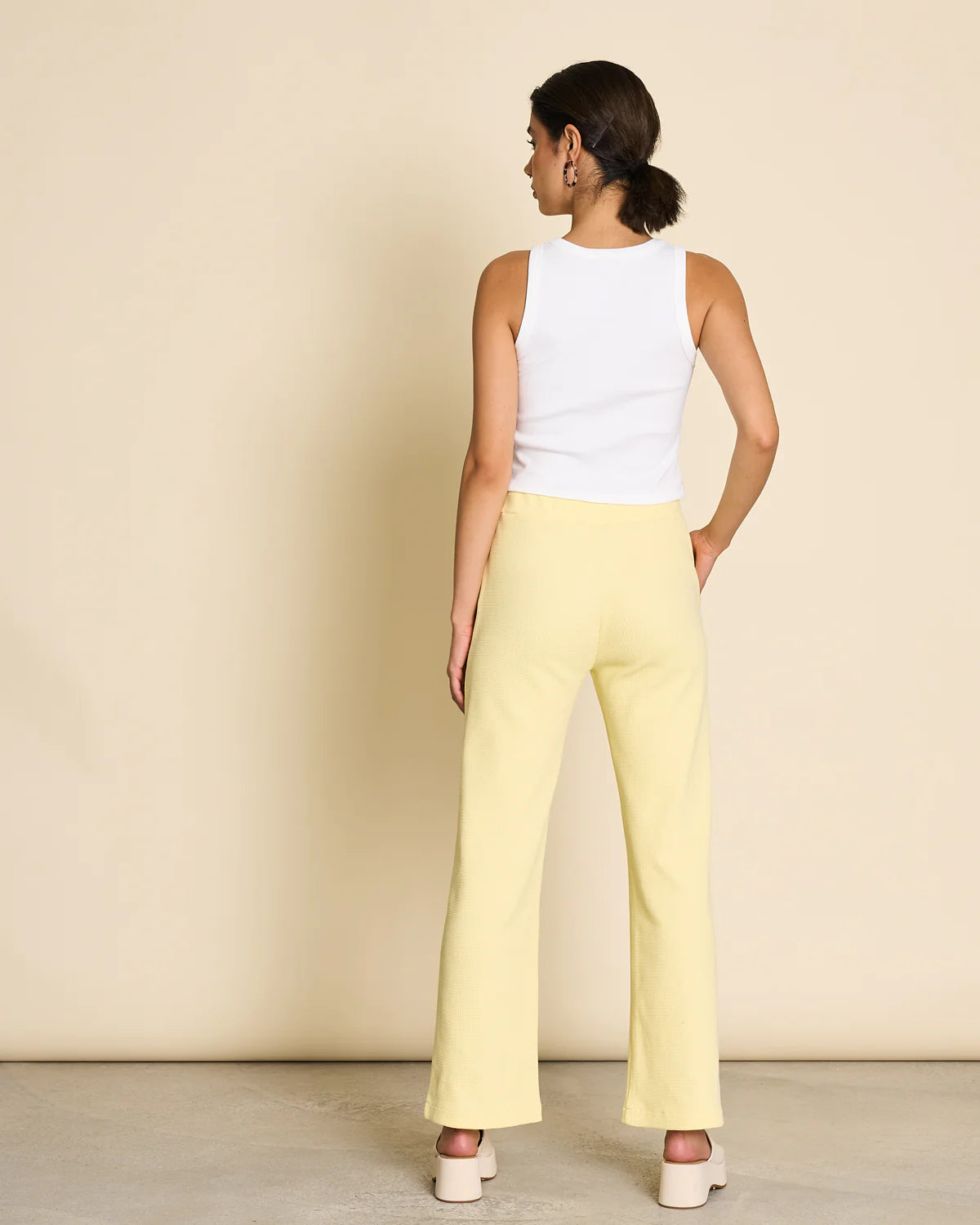 Crop Top - Cotton Porto - White - collab zürich