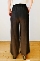 straight pants - tabita - black - collab zürich
