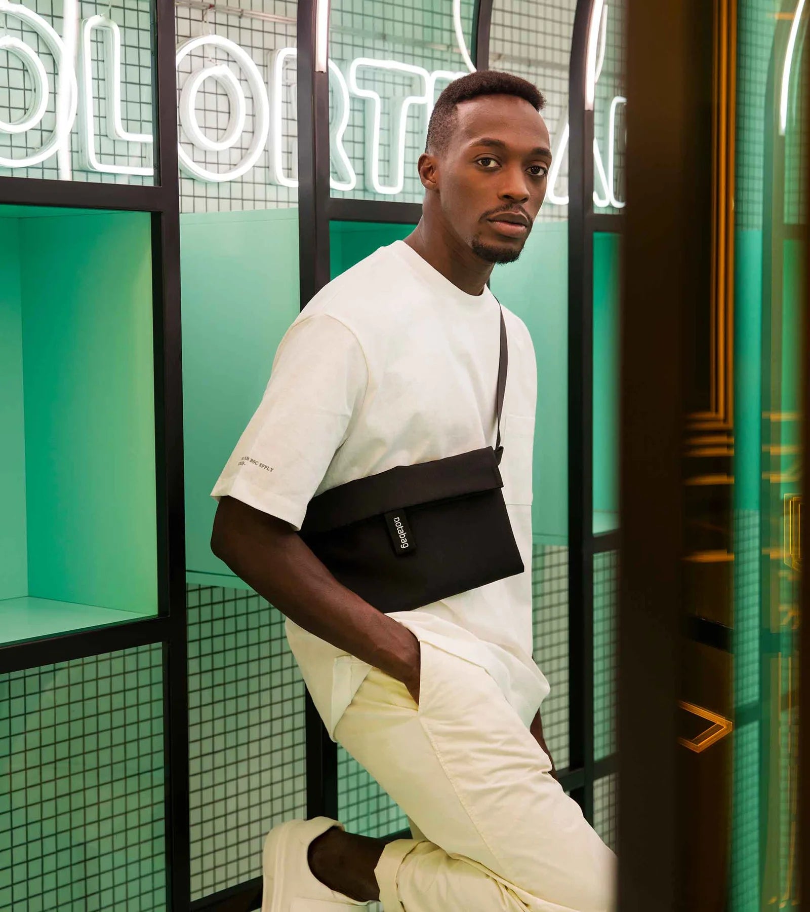 Crossbody Bag - Black - collab zürich