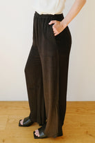 straight pants - tabita - black - collab zürich