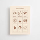 postcard - self-care bingo - collab zürich