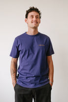 t-shirt - afterwork - navy - collab zürich