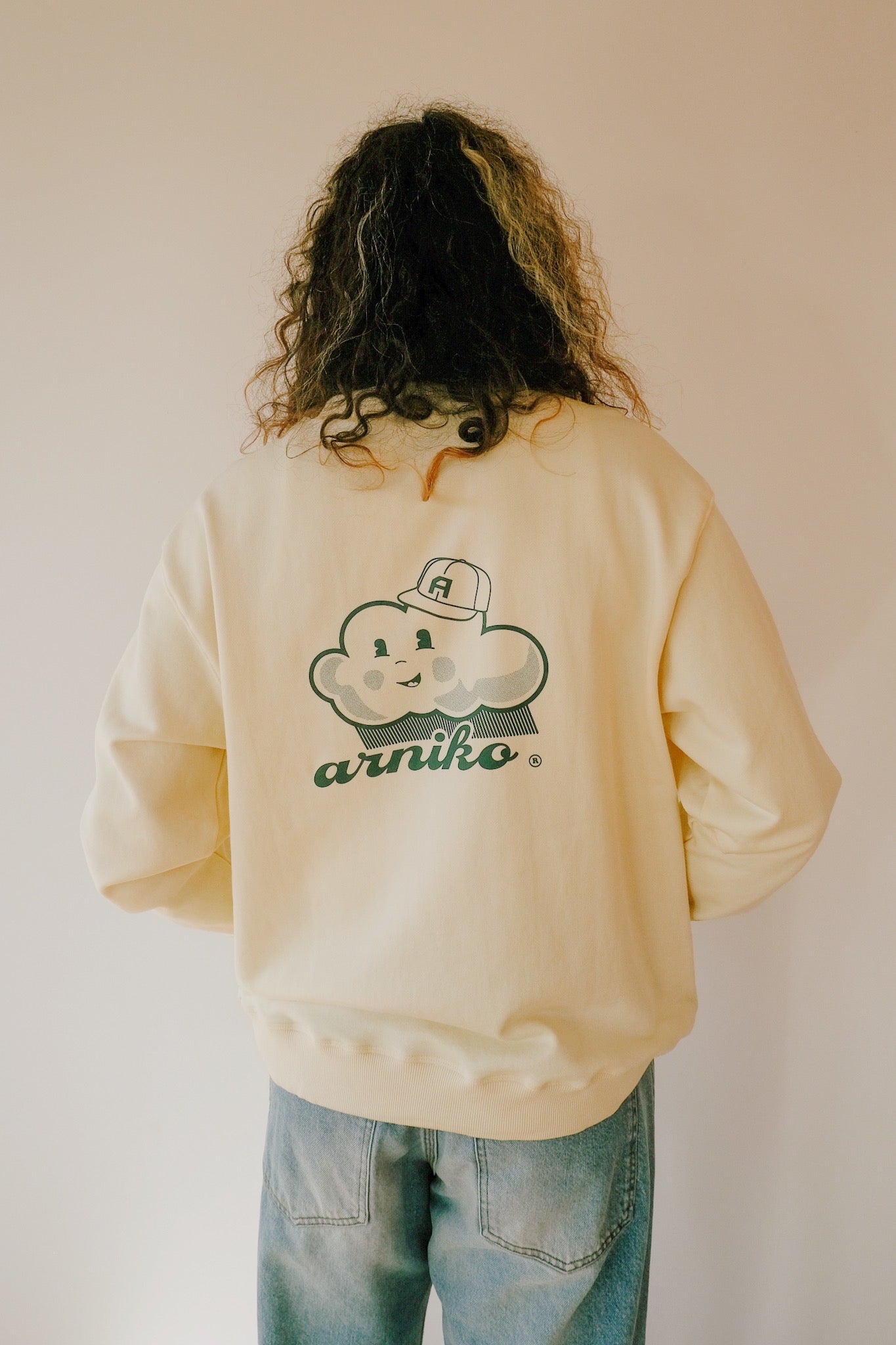 Unisex Sweatshirt - Badal - Off White - collab zürich