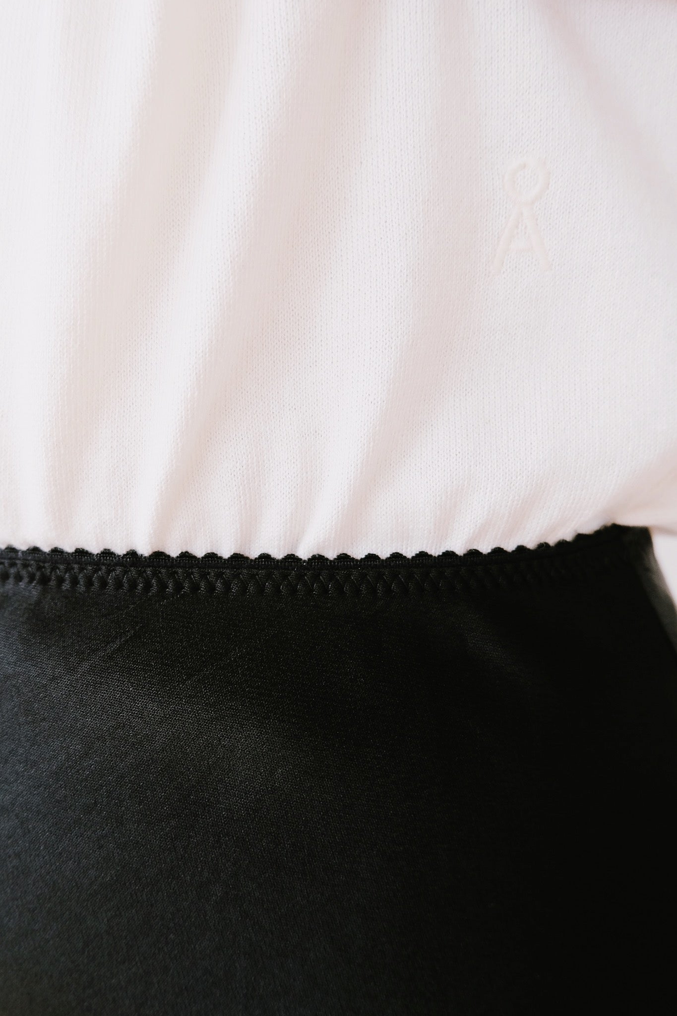 Satin Slip-Skirt - Lenovaa - Black - collab zürich