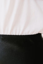 Satin Slip-Skirt - Lenovaa - Black - collab zürich