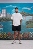 unisex shorts - rishi - banana black - collab zürich