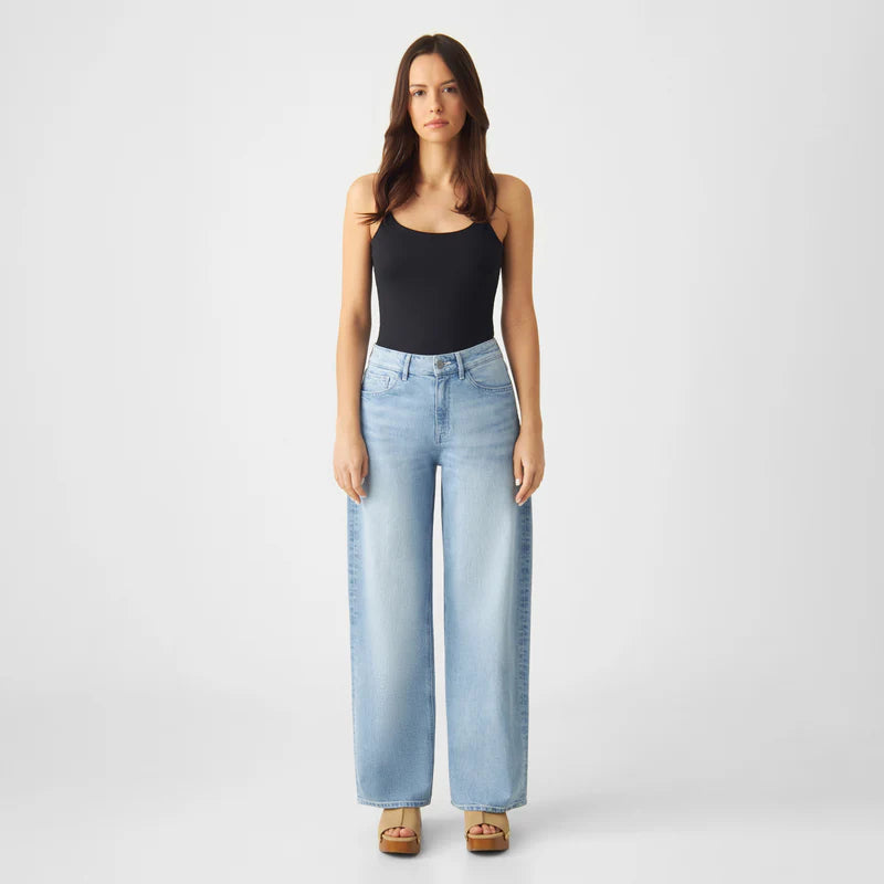 Jeans - Barrel Minimal Stretch - ASH - Bright Blue - collab zürich