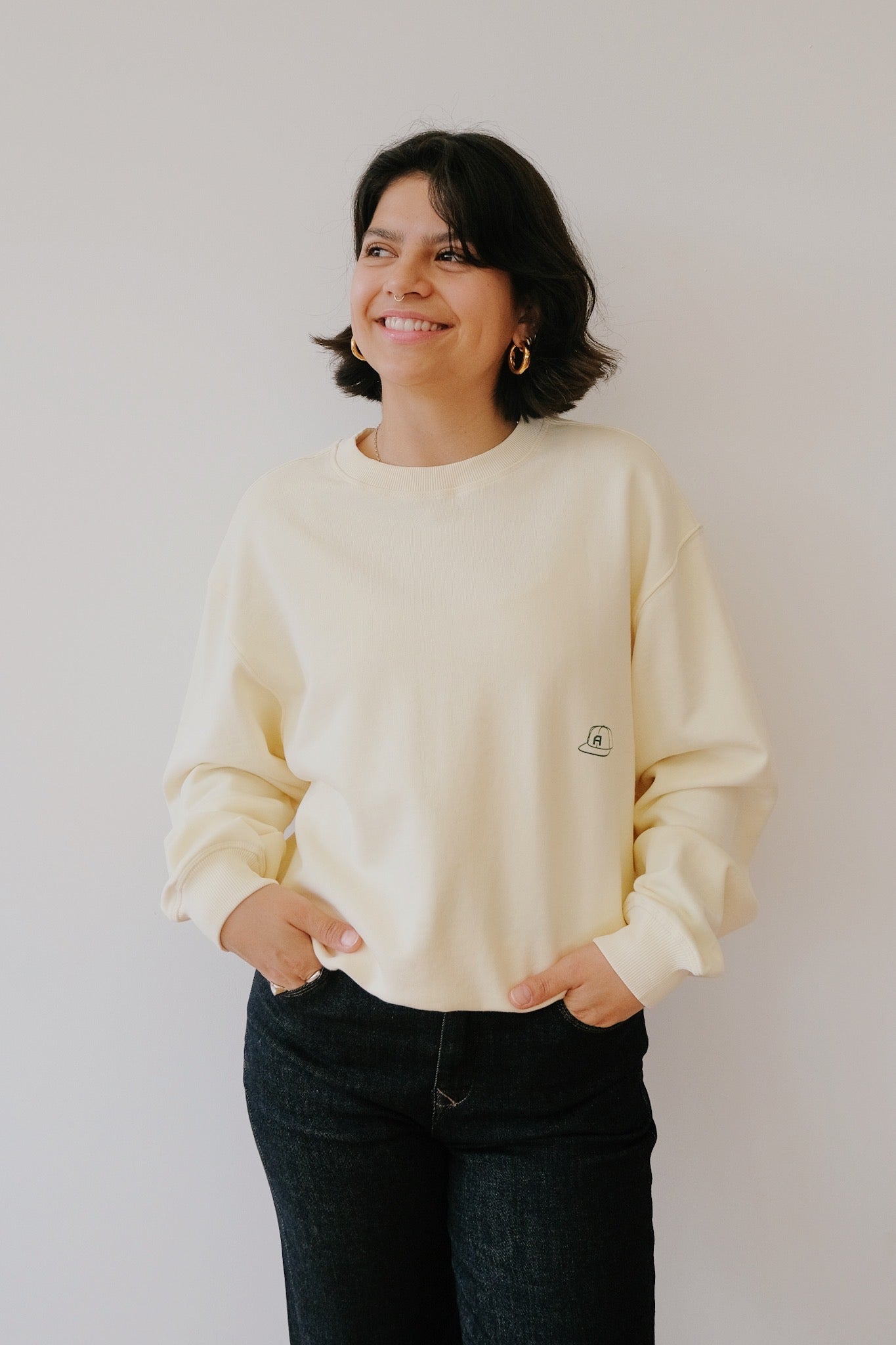 Unisex Sweatshirt - Badal - Off White - collab zürich