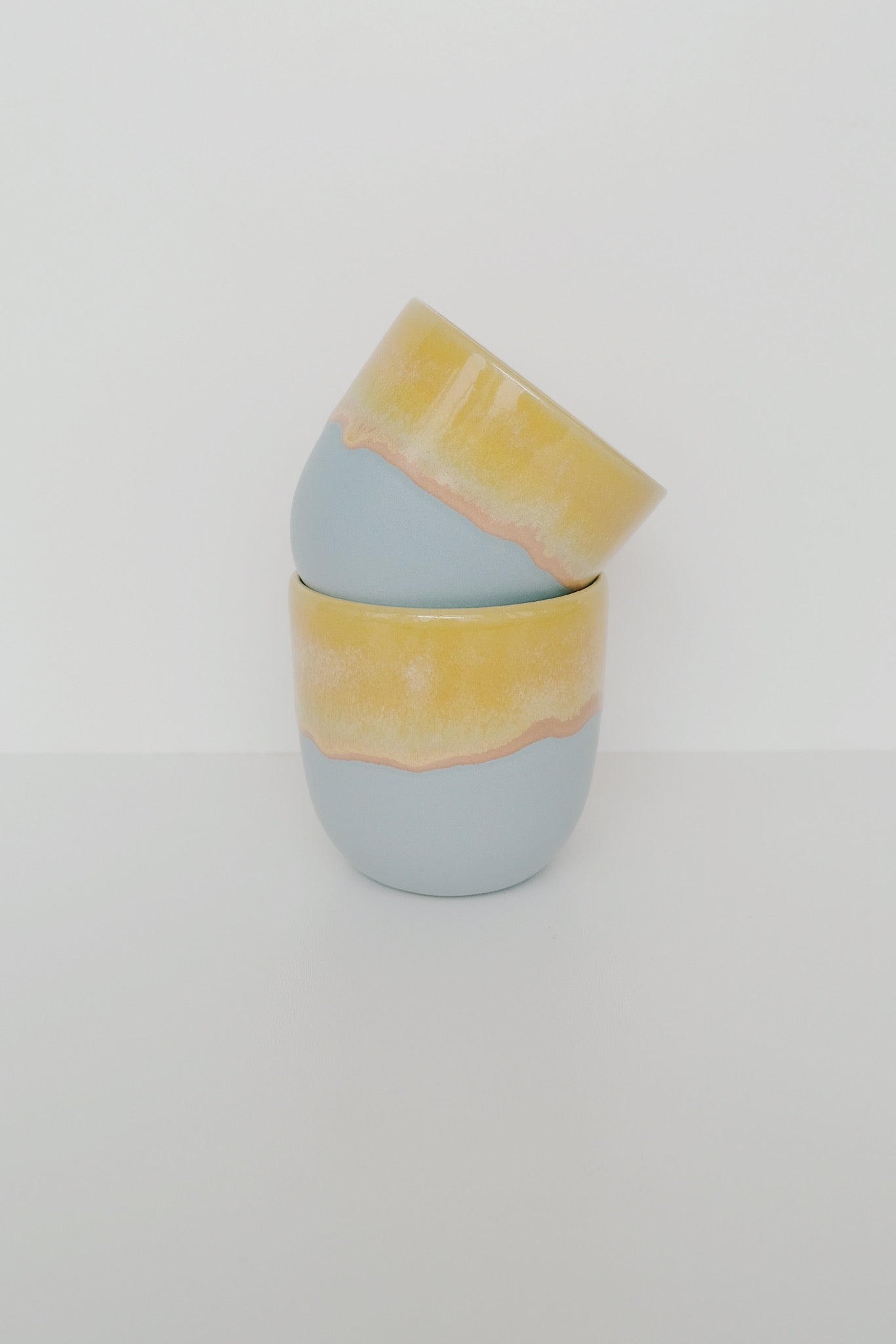 Cup - Gradient - Yellow / Light Blue - collab zürich