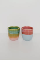 Cup - Gradient - Green / Pink - collab zürich