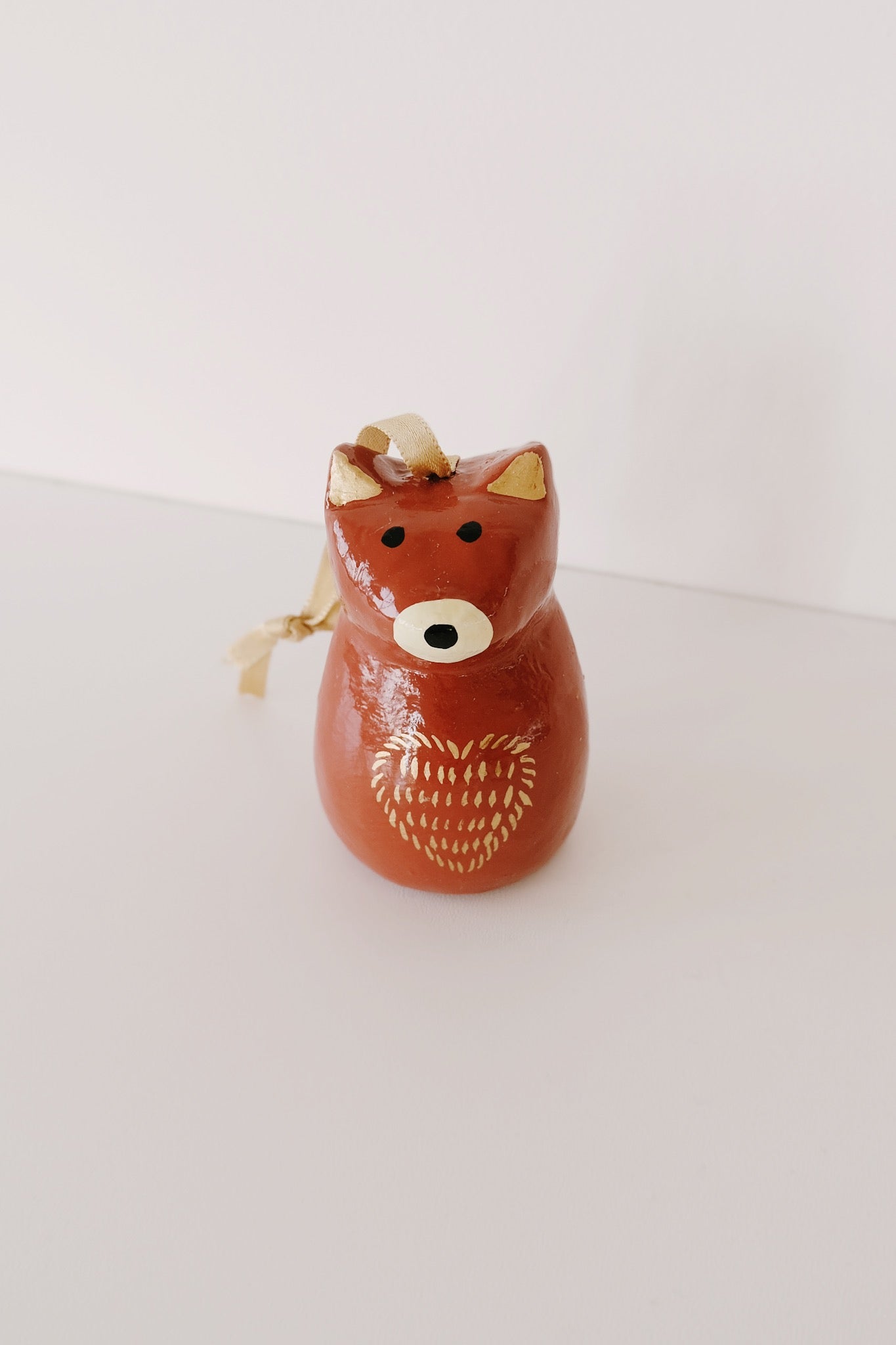 unbreakable christmas ornament - brown bear - collab zürich
