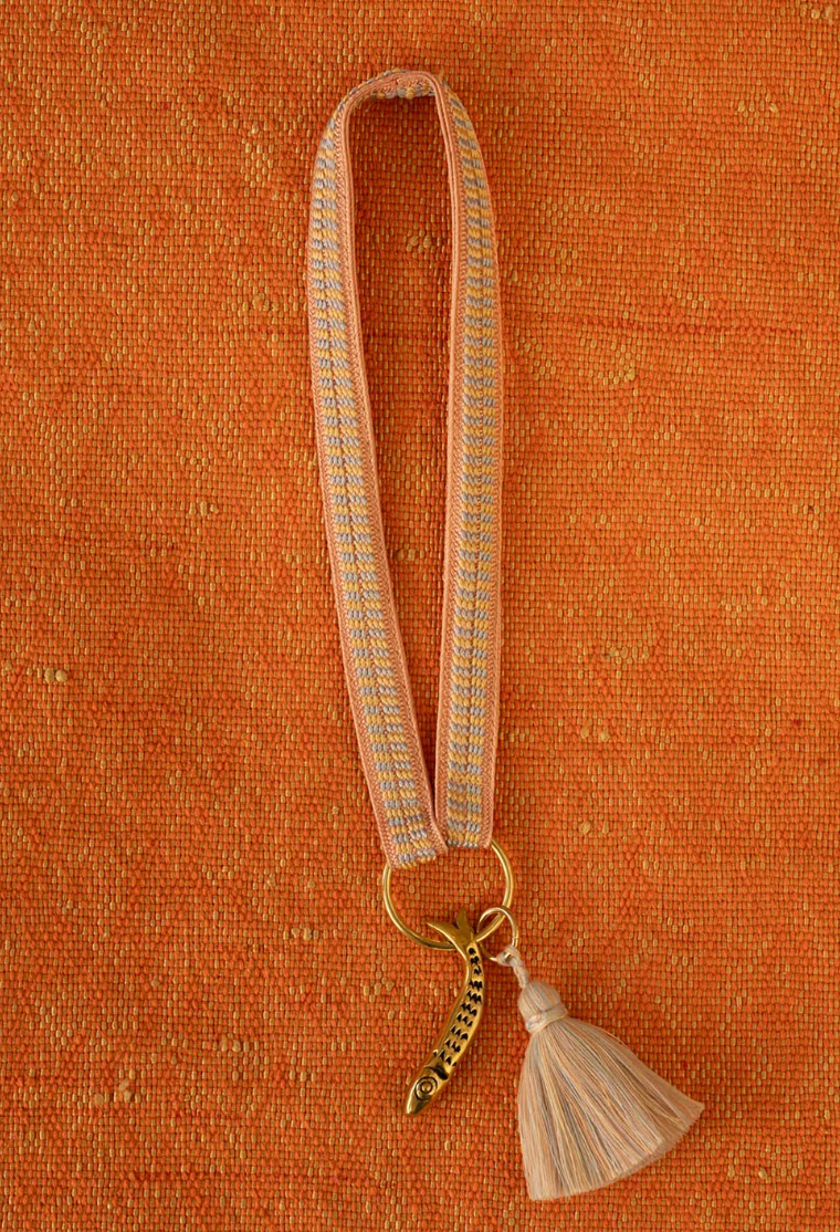 Keychain Band Mini - ZAHRA - Cotton Candy - collab zürich