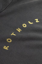unisex hoodie - bubby logo - faded black - collab zürich