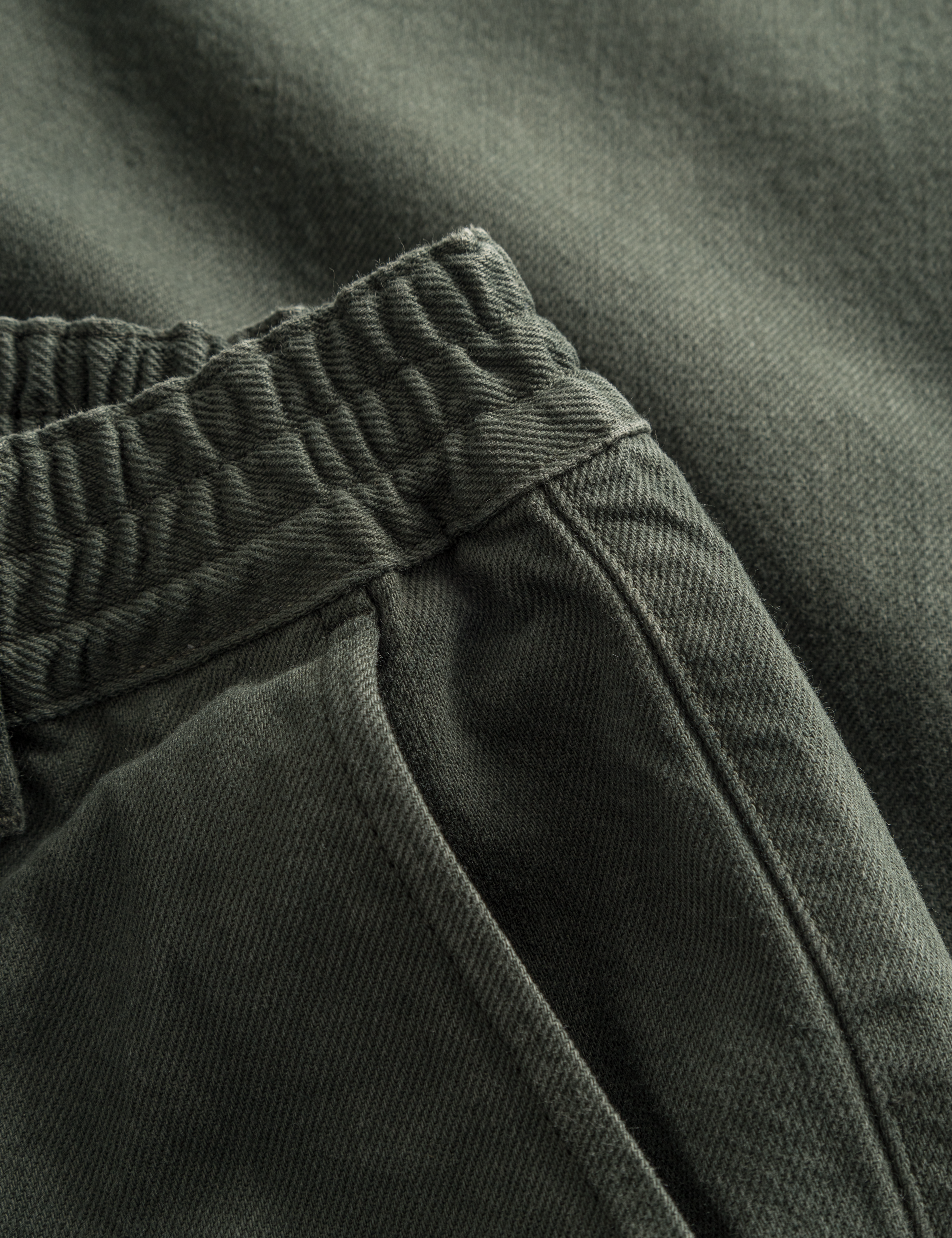 Pants - Clay - Dark moss - collab zürich