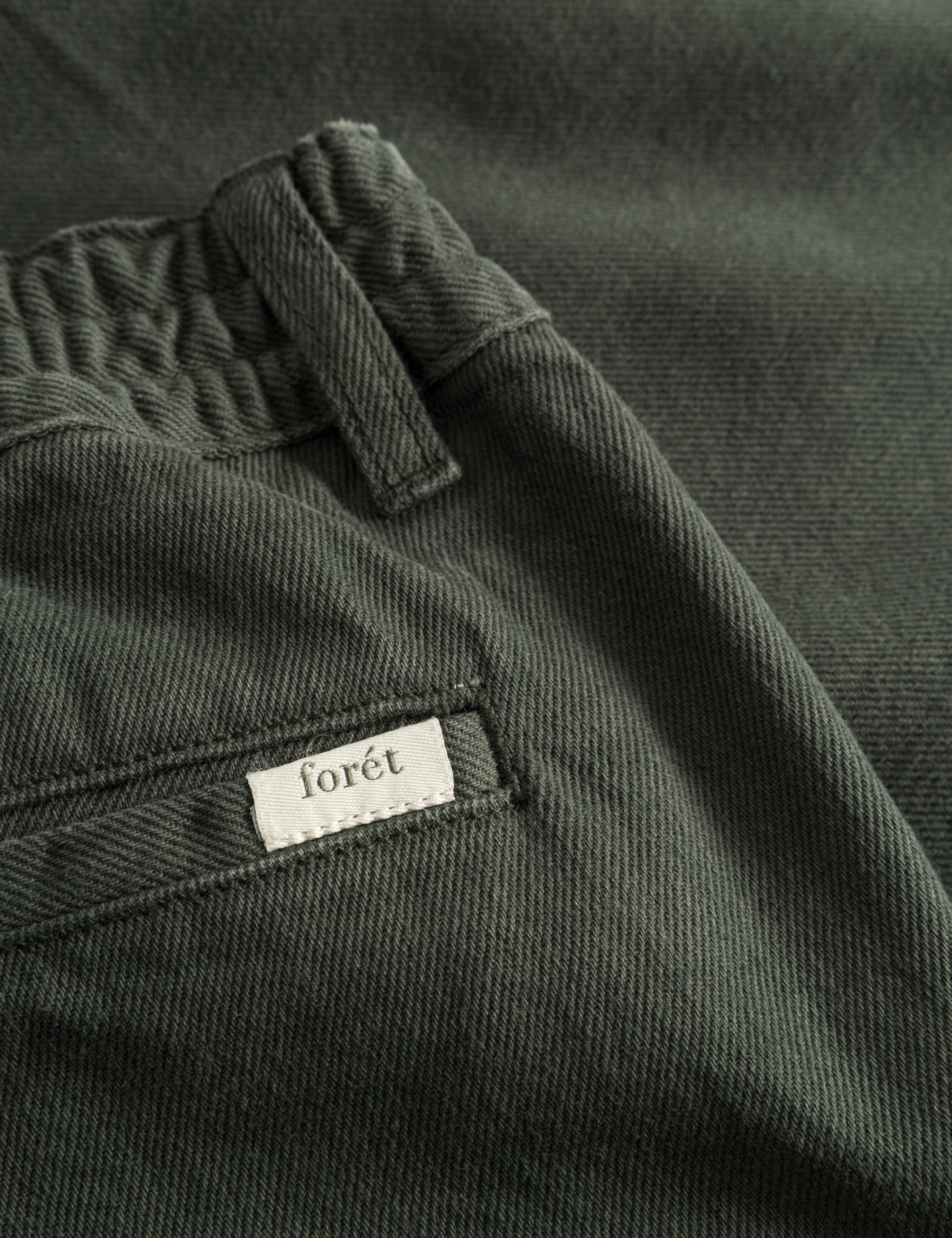 Pants - Clay - Dark moss – collab zürich