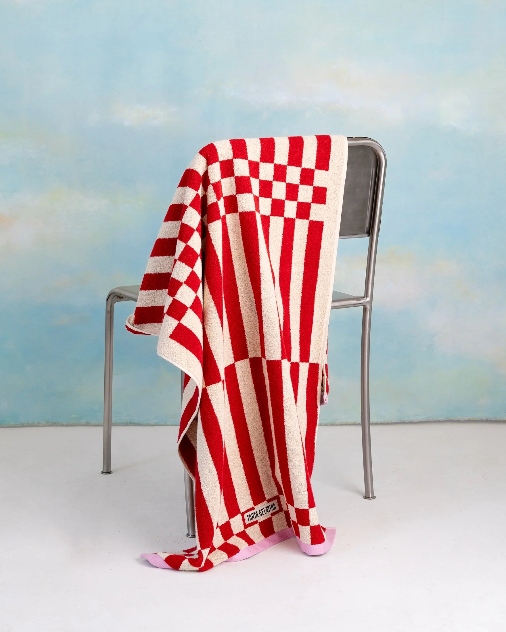 Towel - Clubhouse - Red - collab zürich