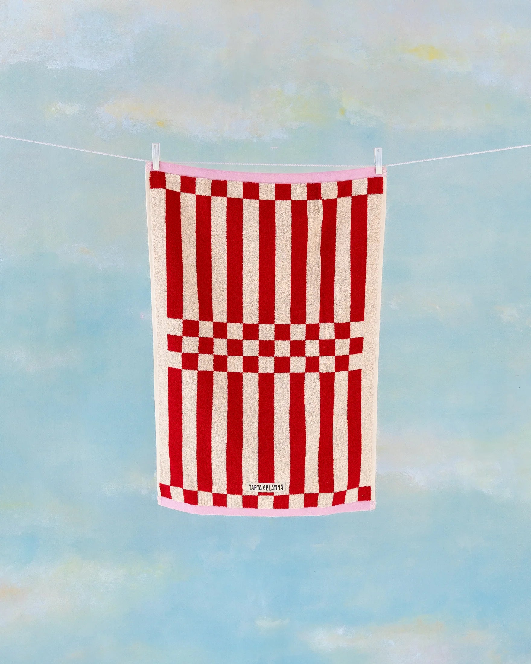 Towel - Clubhouse - Red - collab zürich
