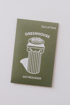 air freshener - greenhouse - collab zürich