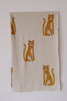 blanket - sitting leopard - collab zürich