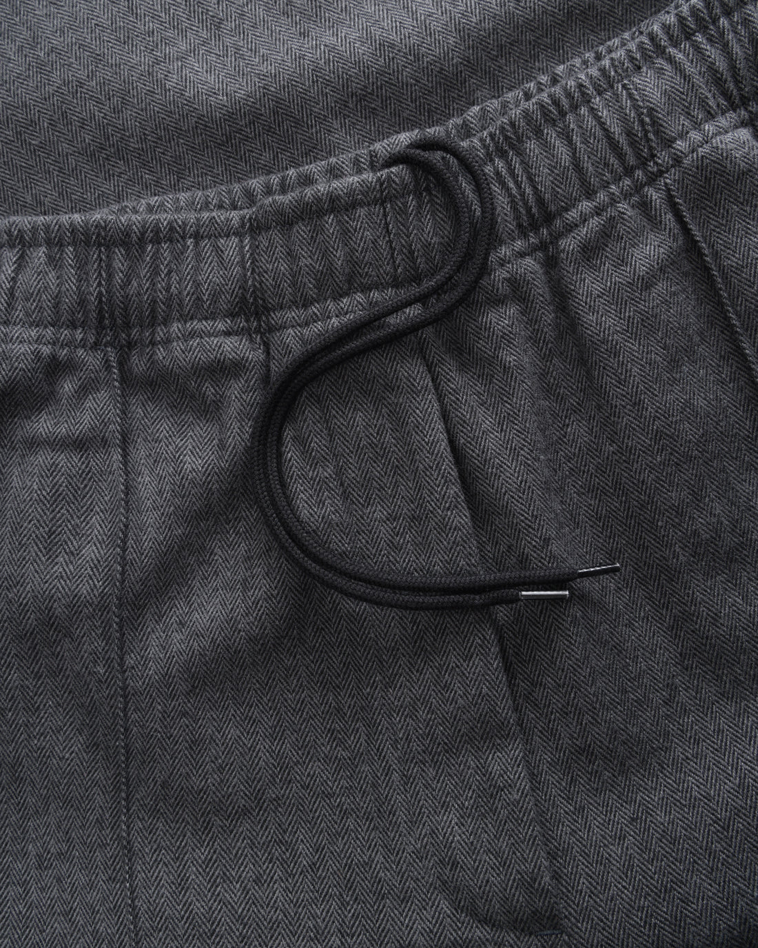 Unisex Dapper Pants - Wide - Herringbone Grey - collab zürich