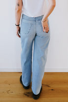 Jeans - Barrel Minimal Stretch - ASH - Bright Blue - collab zürich