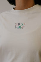 T-Shirt - Vadstena - God Is A Woman Off-White - collab zürich