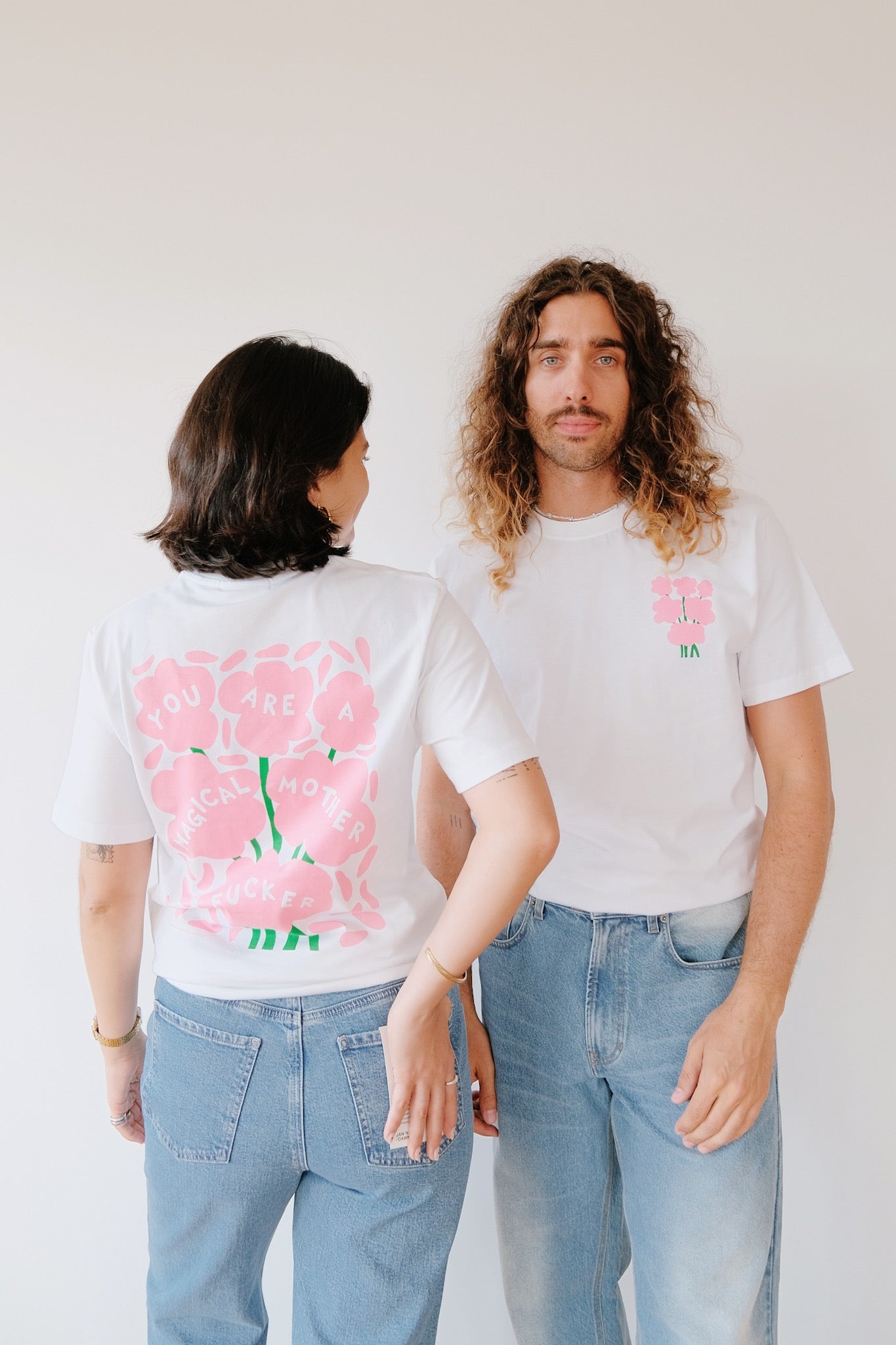unisex t-shirt - stockholm - magical flowers - collab zürich