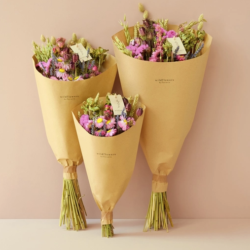Dried Flowers - Bouquet - Pink Field - collab zürich