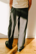 Unisex Dapper Pants - Wide - Herringbone Grey - collab zürich