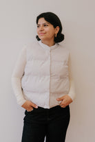 Puffer Vest - Pounce - Bone - collab zürich