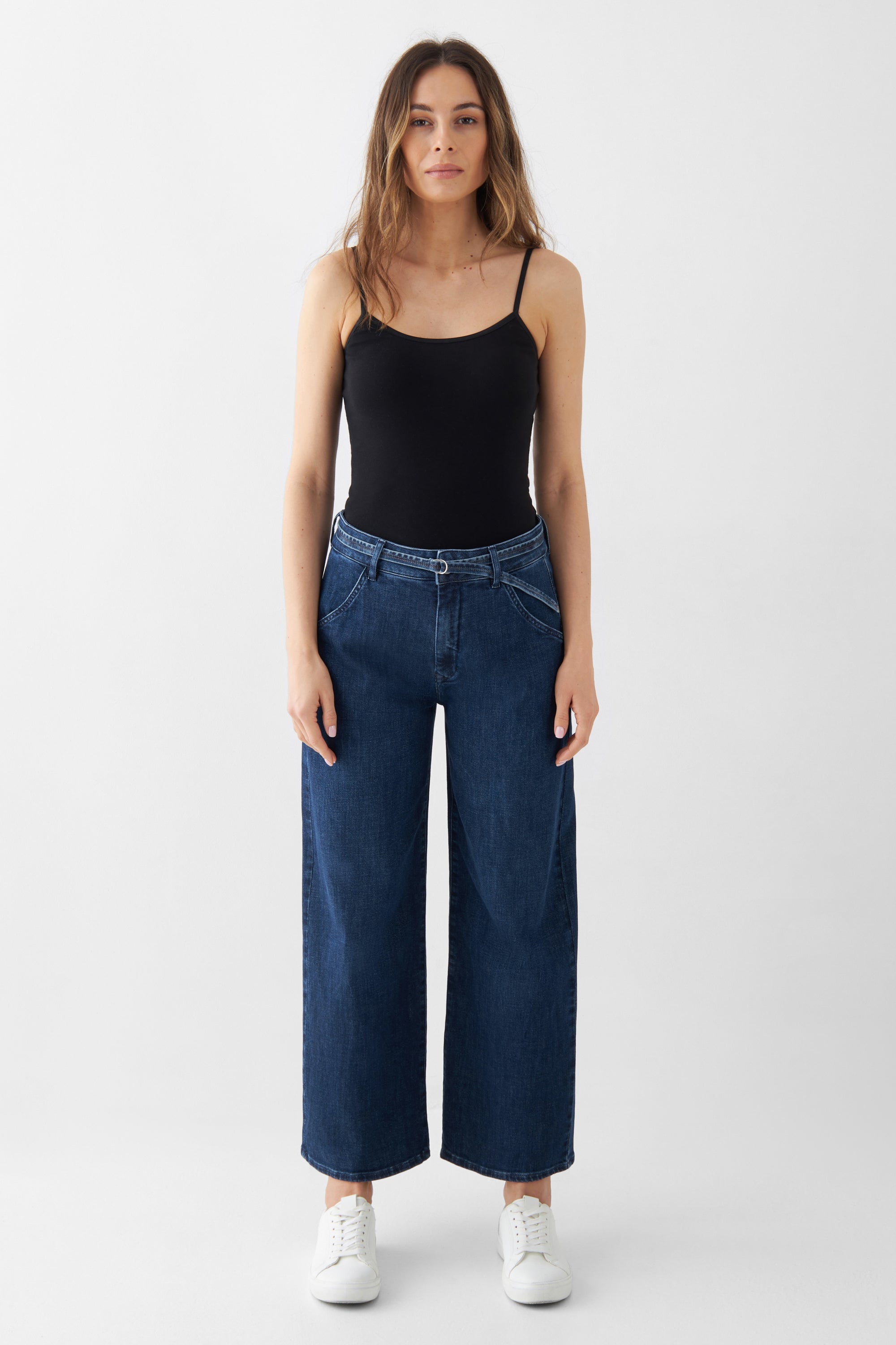 Jeans - Wide Barrel Soft BLINK - Dark Blue - collab zürich