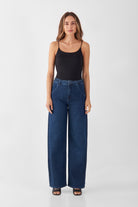 Jeans - Wide Barrel Soft BLINK - Dark Blue - collab zürich