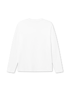 longsleeve - flower - white - collab zürich