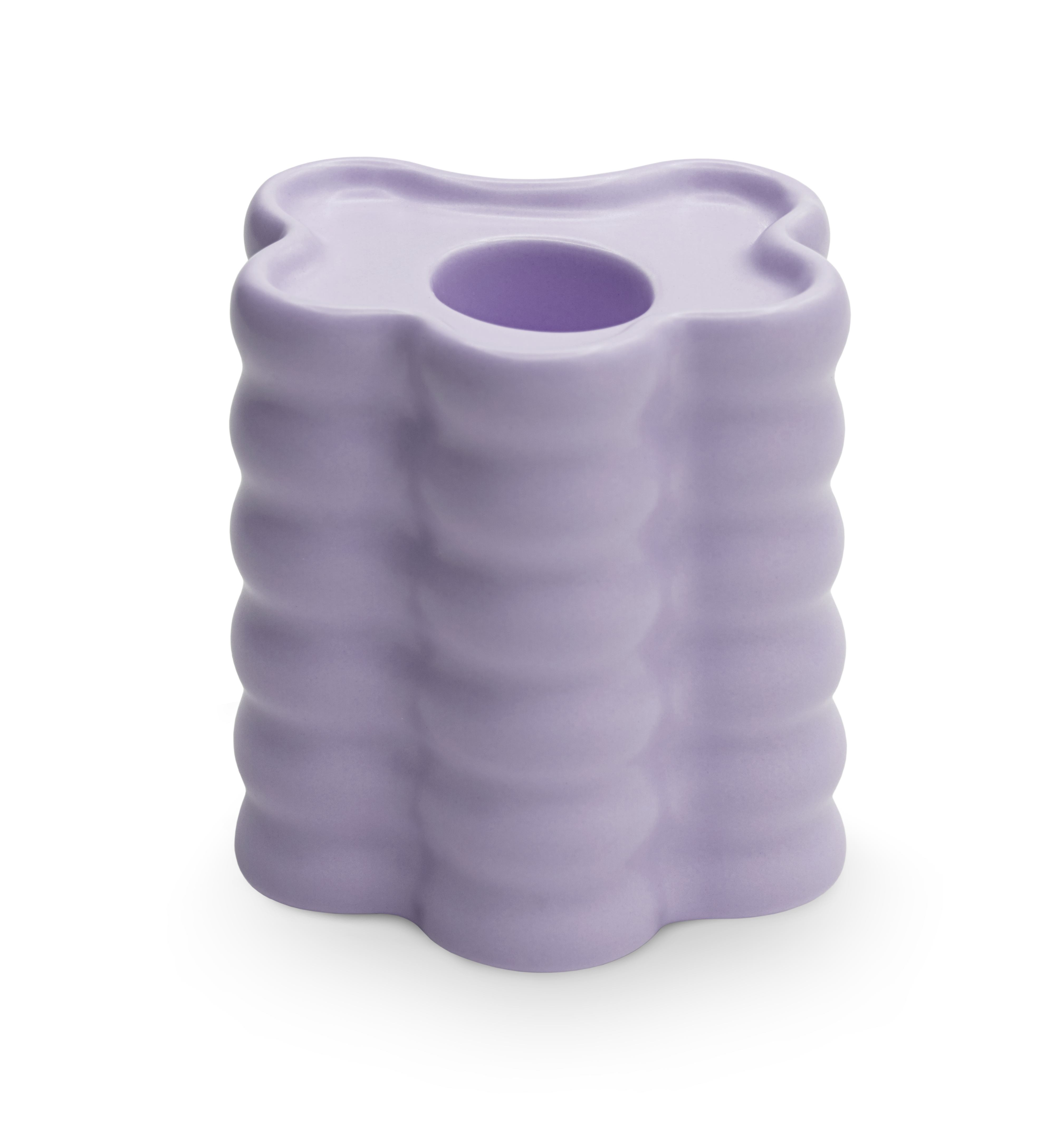 Candle Holder - Flora Large - Lilac - collab zürich