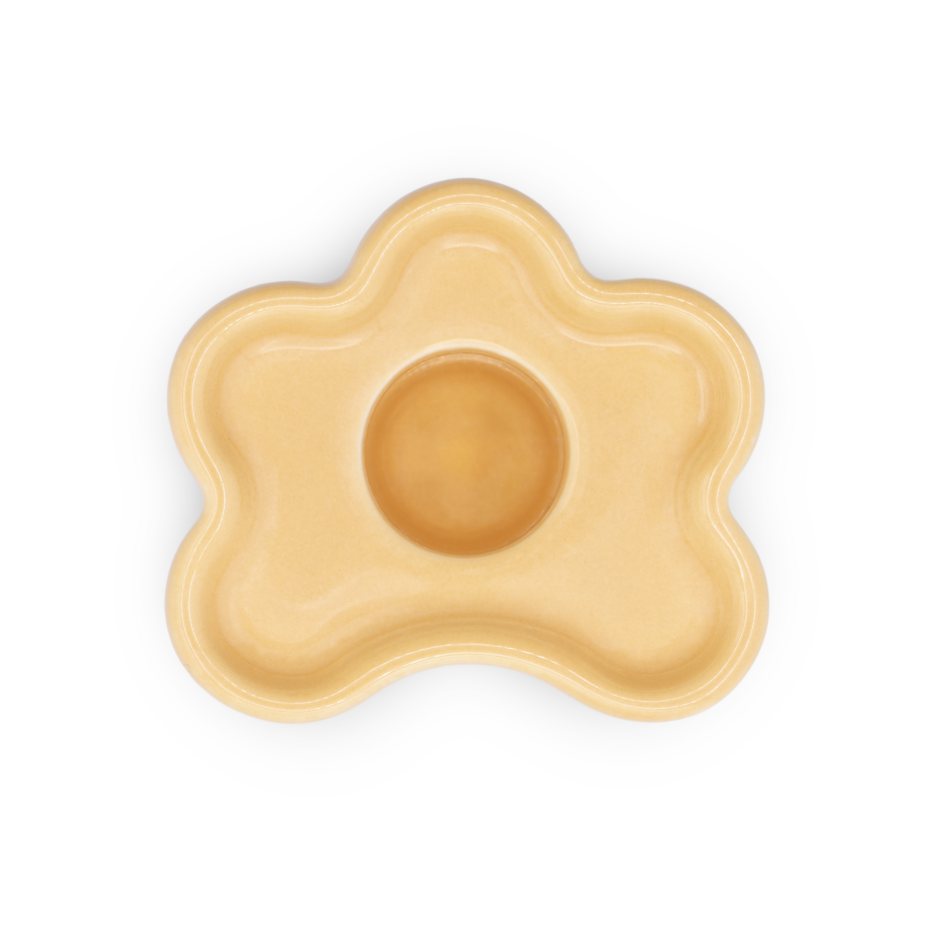 Candle Holder - Flora Small - Tangerine - collab zürich