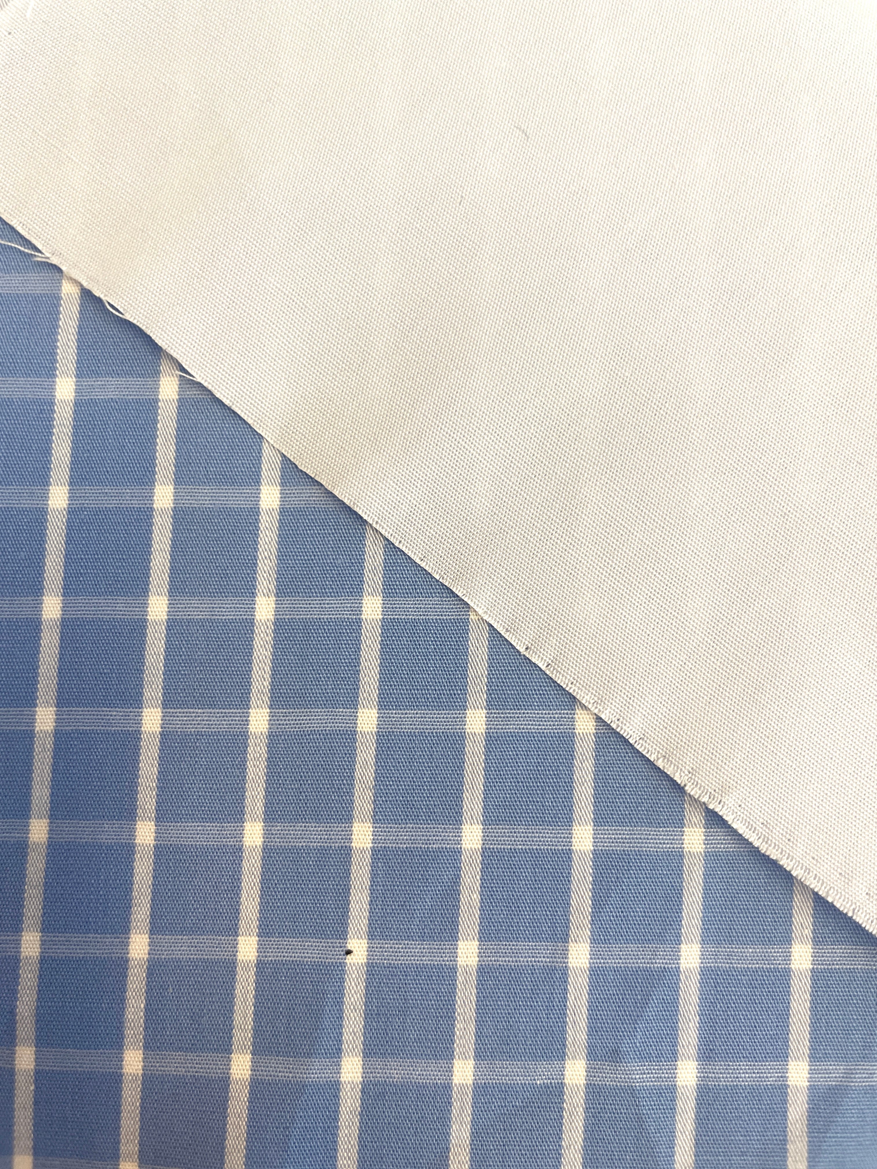 Eye Mask - RAHA - Checked - Blue - collab zürich