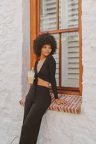 pants - bella - black - collab zürich