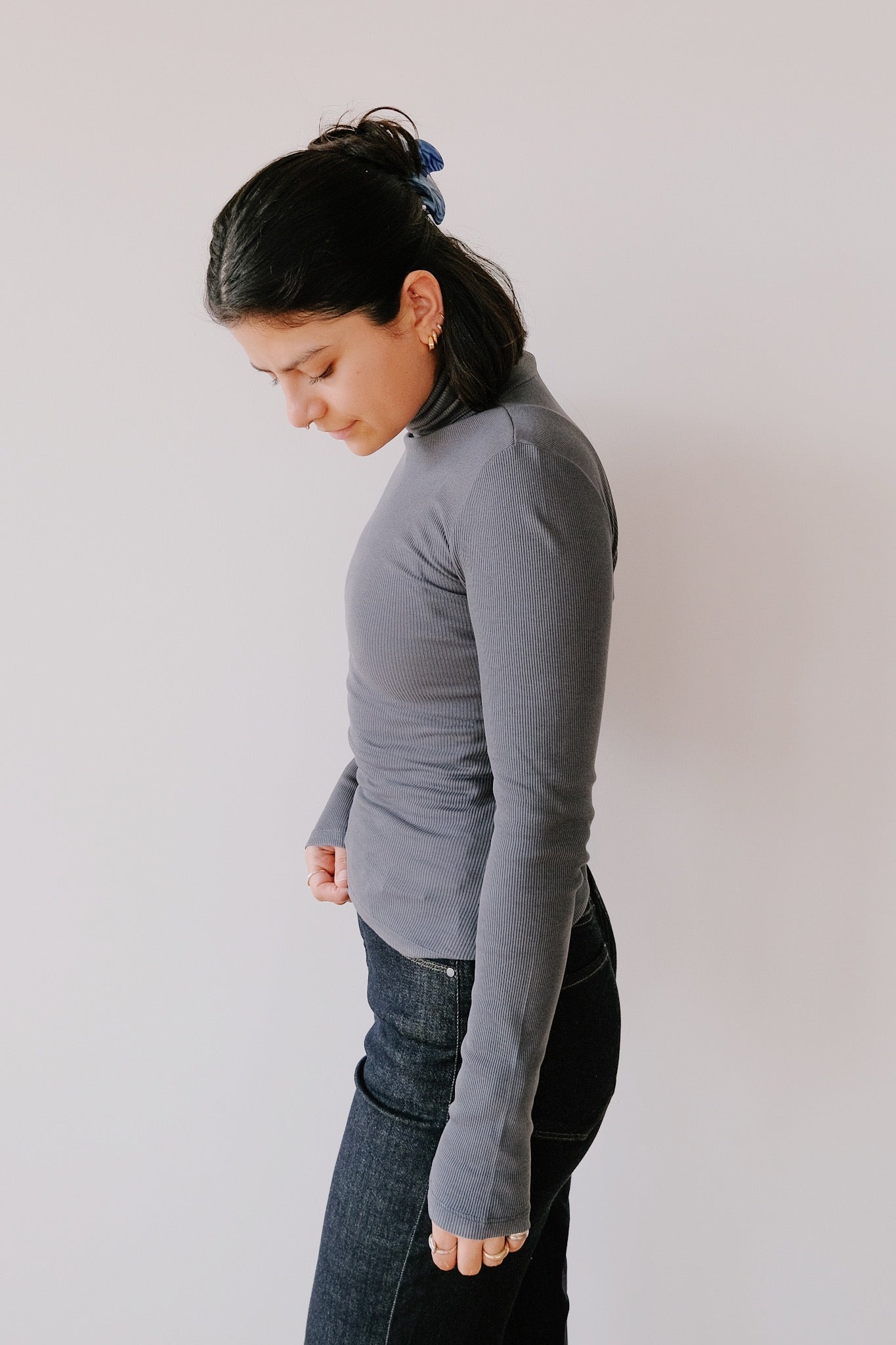 Minirib Turtle Neck - Chuva - Turbulence - collab zürich