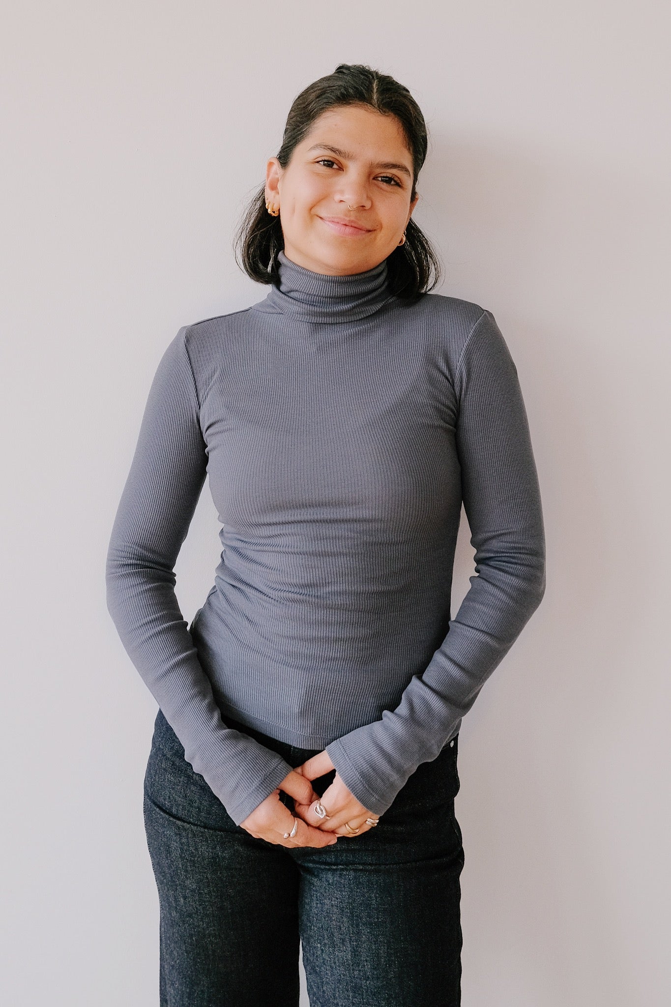 Minirib Turtle Neck - Chuva - Turbulence - collab zürich