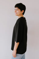 Unisex T-Shirt - Max - Black - collab zürich