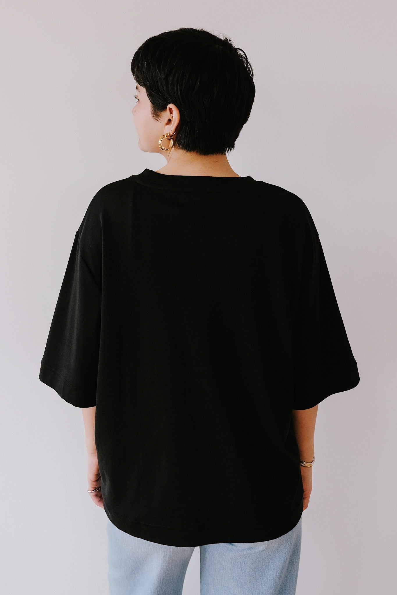 Unisex T-Shirt - Max - Black - collab zürich