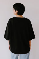 Unisex T-Shirt - Max - Black - collab zürich