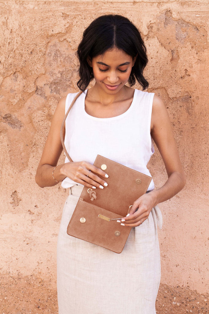 Layal Raed Bag - LAYLA - Red Clay – collab zürich