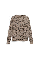 Cotton Longsleeve - Leo - Walnut Cream - collab zürich