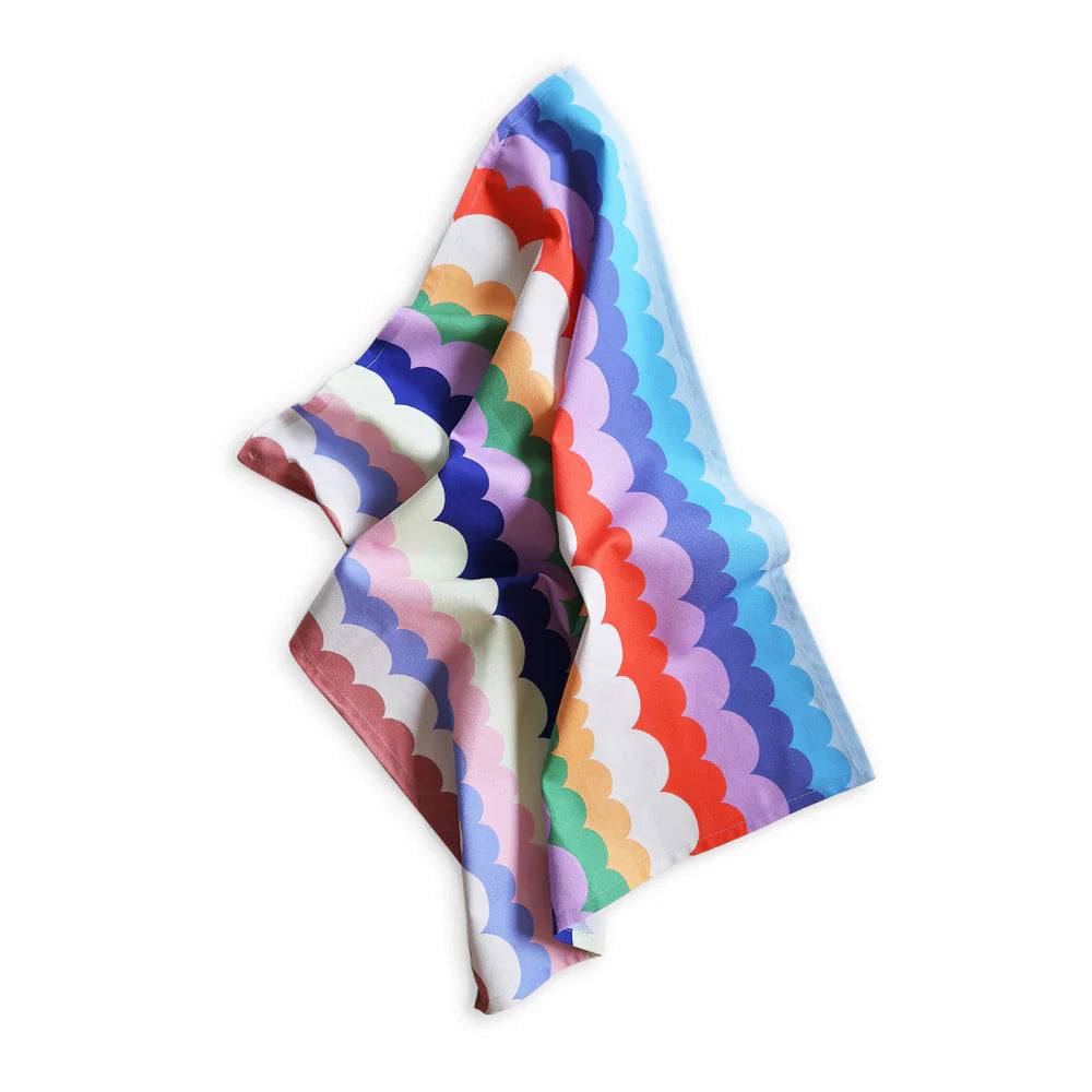 kitchen towel - riviera - collab zürich