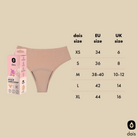 Period Underwear - Cheeky - Summer Powder - collab zürich