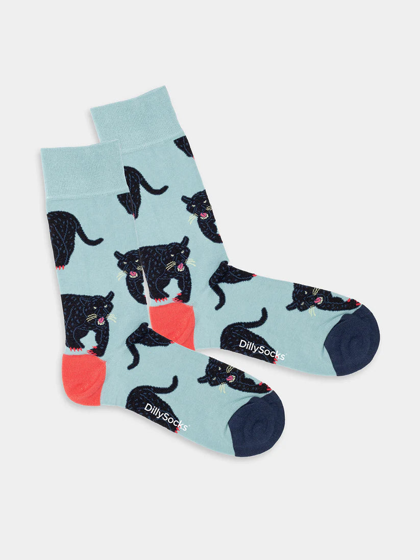 Socks - Midnight Panther - collab zürich