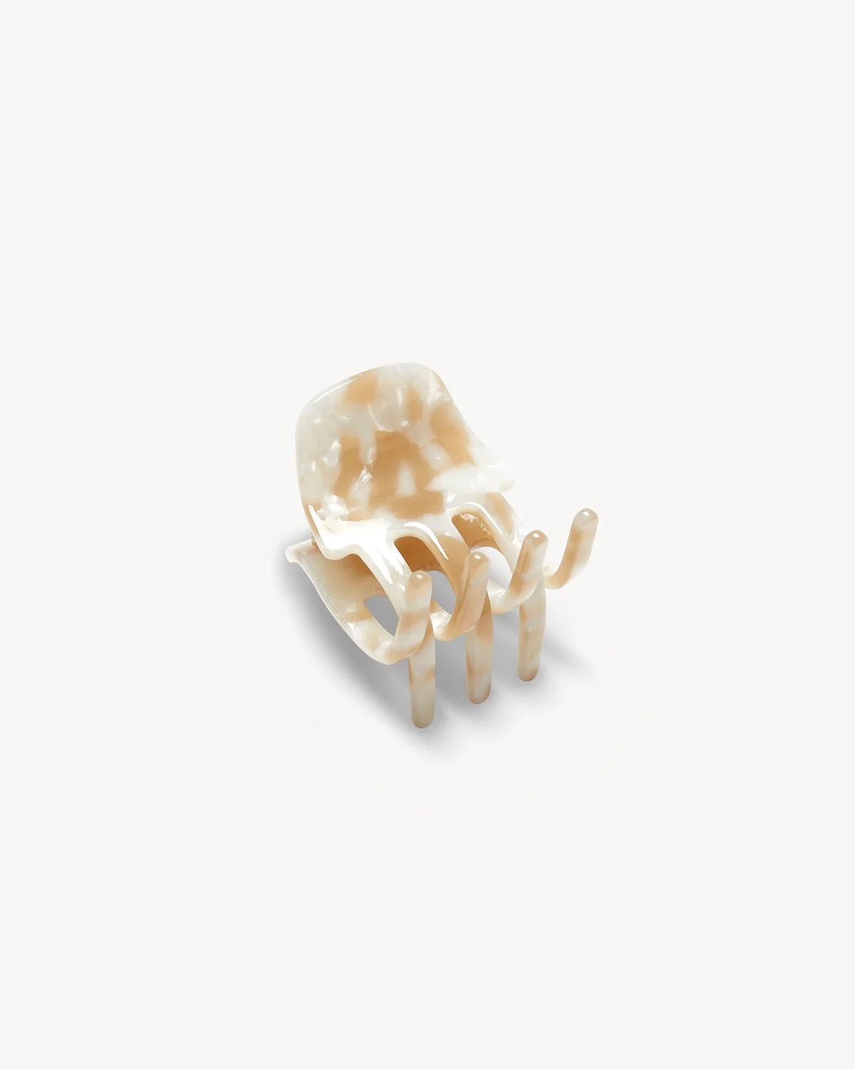 mini claw - taupe shell - collab zürich