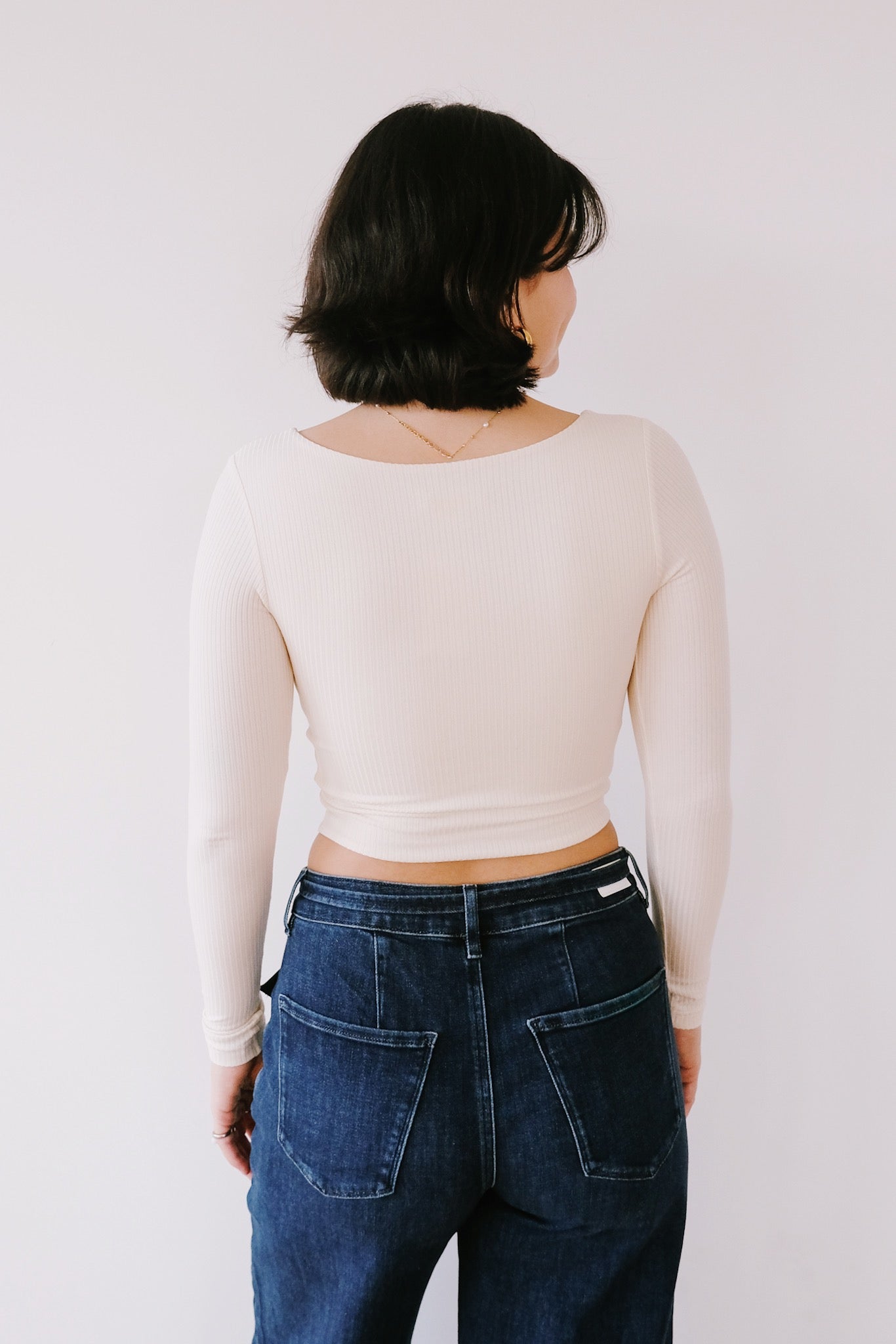 Longsleeve - Emma - Cream - collab zürich