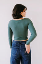 Longsleeve - Emma - Emerald - collab zürich